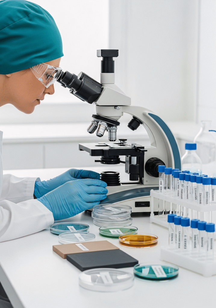 scientist in laboratory